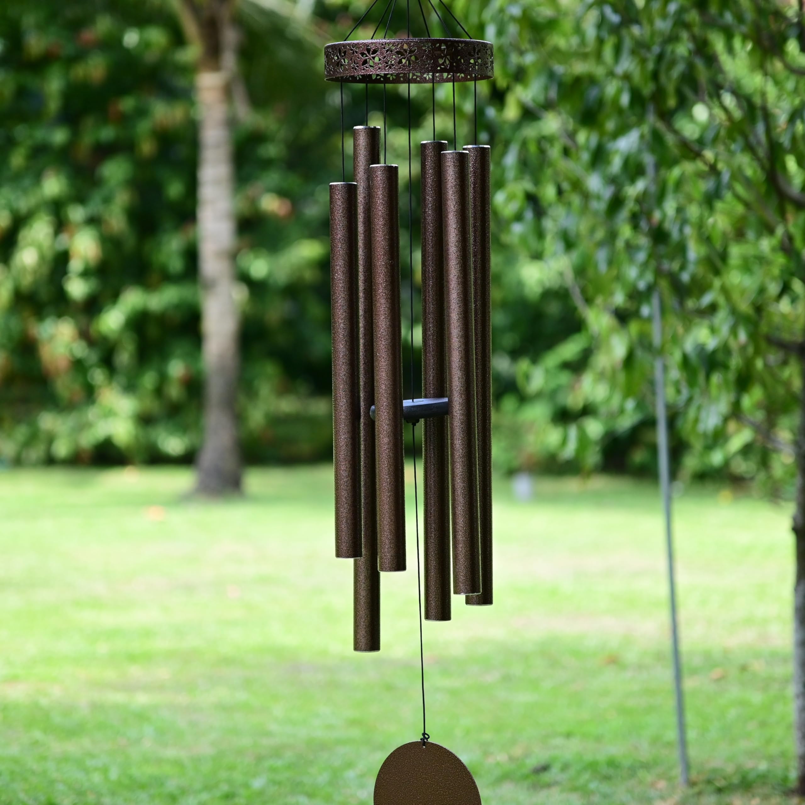 Extra Large Wind Chimes for Outside Deep Tone - 58'' Outdoor Clearance, Deep Tone Wind Chimes, Memorial Wind Chime, Sympathy Gift, Patio Yard, Home Décor, Bronze (58" Bronze)