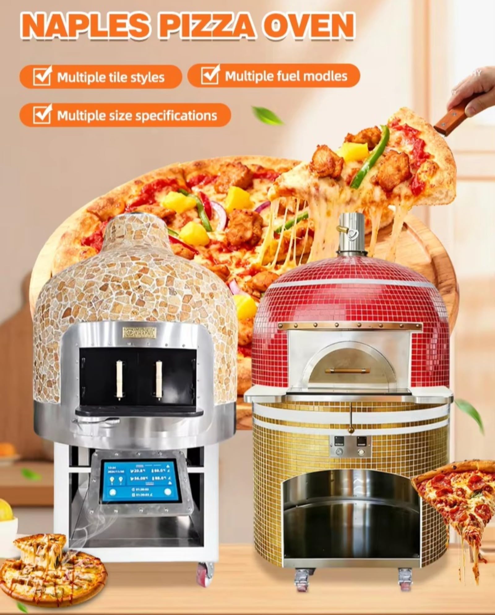 Commerciale Gas Pizza Forno