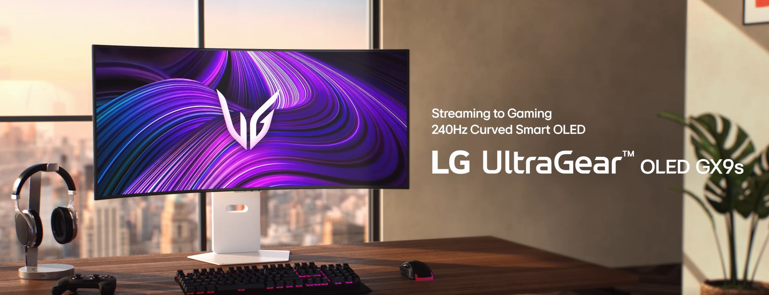 LG UltraGear OLED GX9s SMART Gaming Monitor 39GX90SA-W - WOLED