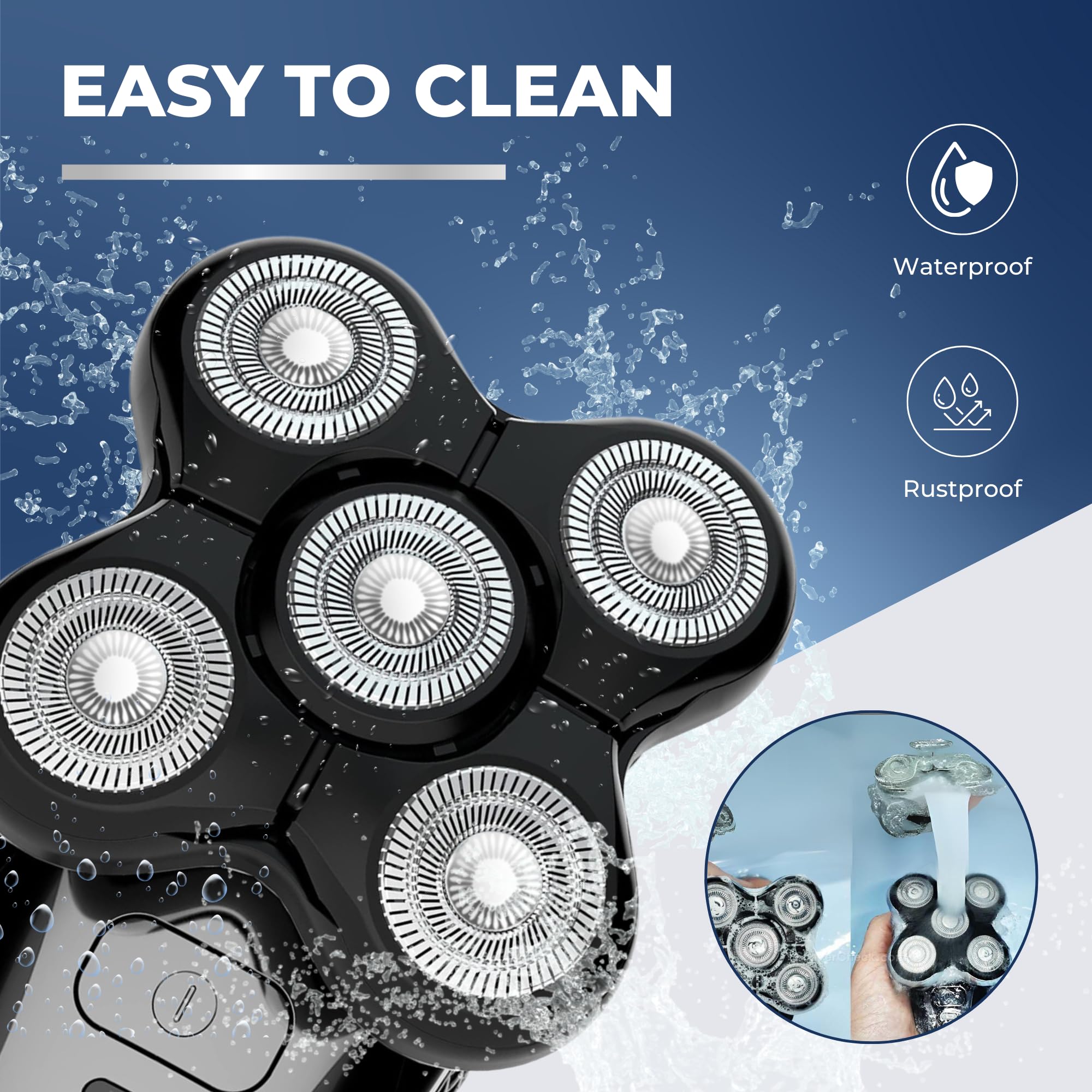 Paquete de 2 cabezales de repuesto para afeitadora Remington Balder Pro XR7000