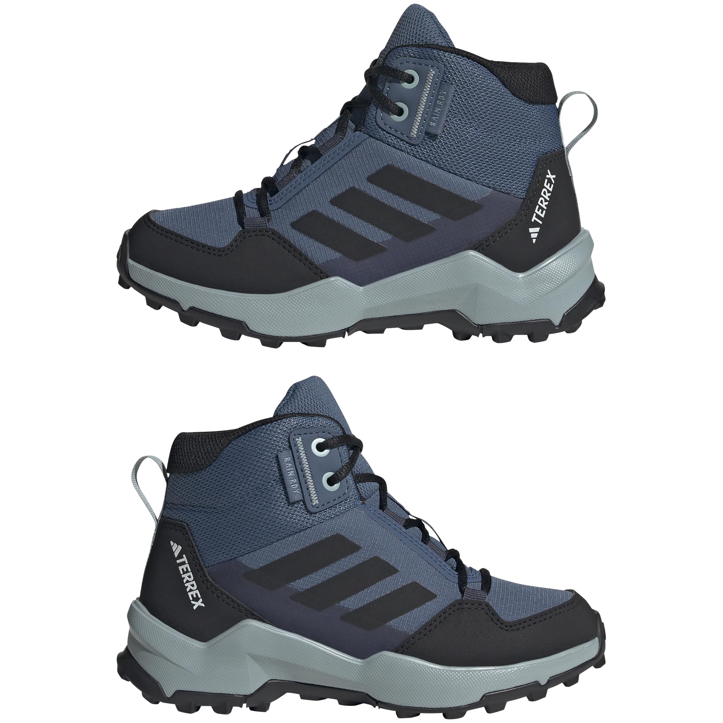 adidas Uniseks - dzieci TERREX AX4R MID RAIN.RDY HIKING SHOES, wonder steel/core black/magic grey, 37 1/3 EU