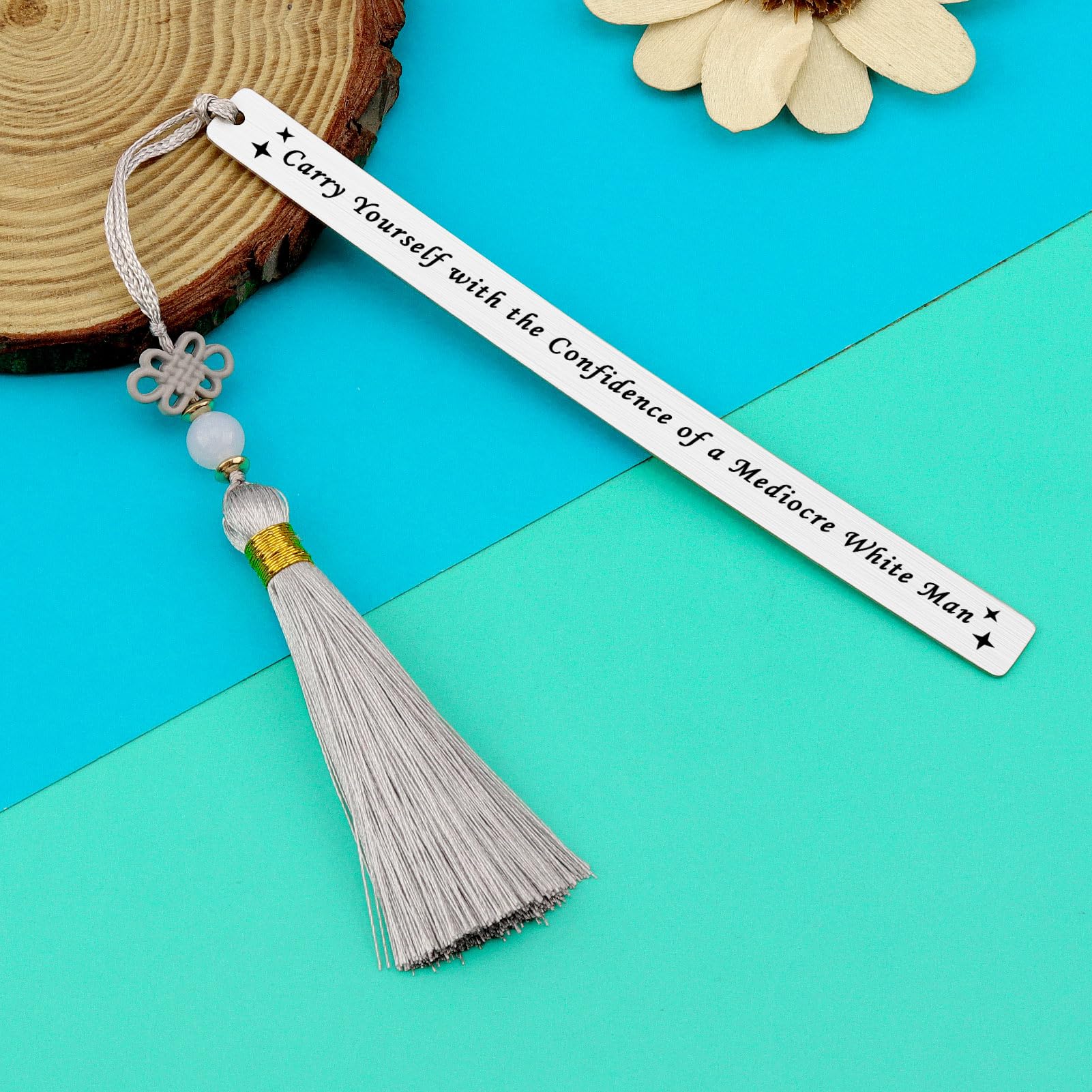 Inspirational Bookmark for Women Feminist Gift Bookish Gifts for Book Lovers Encouragement Gifts for Friends Sister Coworkers Reading Lovers Gifts Inspirational Feminist Gifts Christmas Birthday Gift