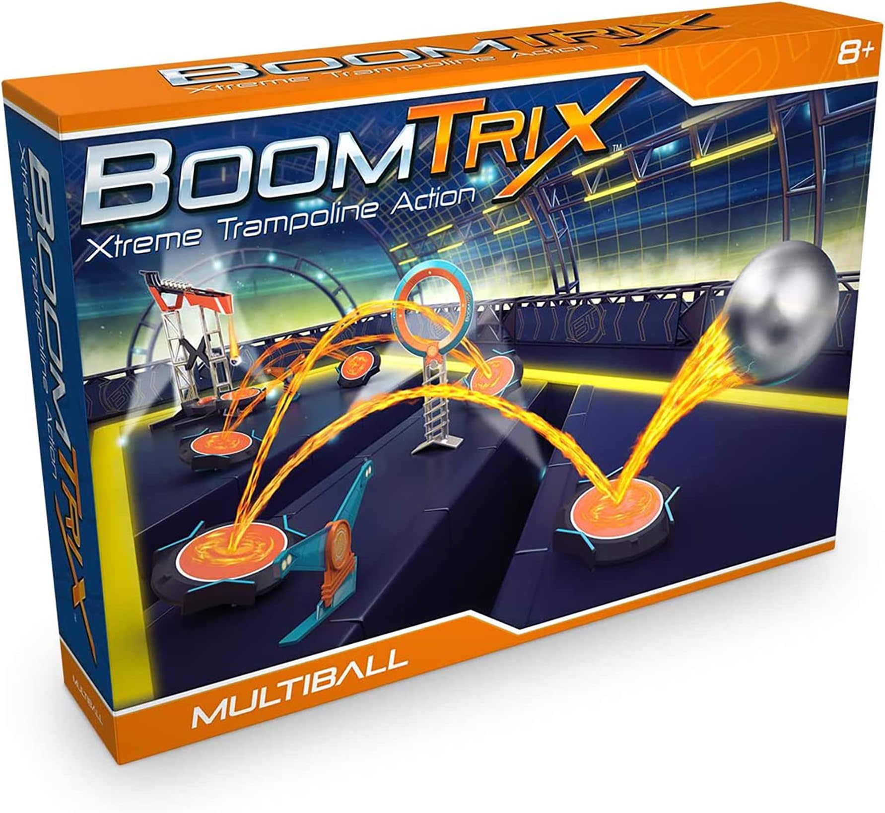 BoomTrix Multiball GL60103, Xtreme Trampoline Action for Kids Aged 8+, Multi