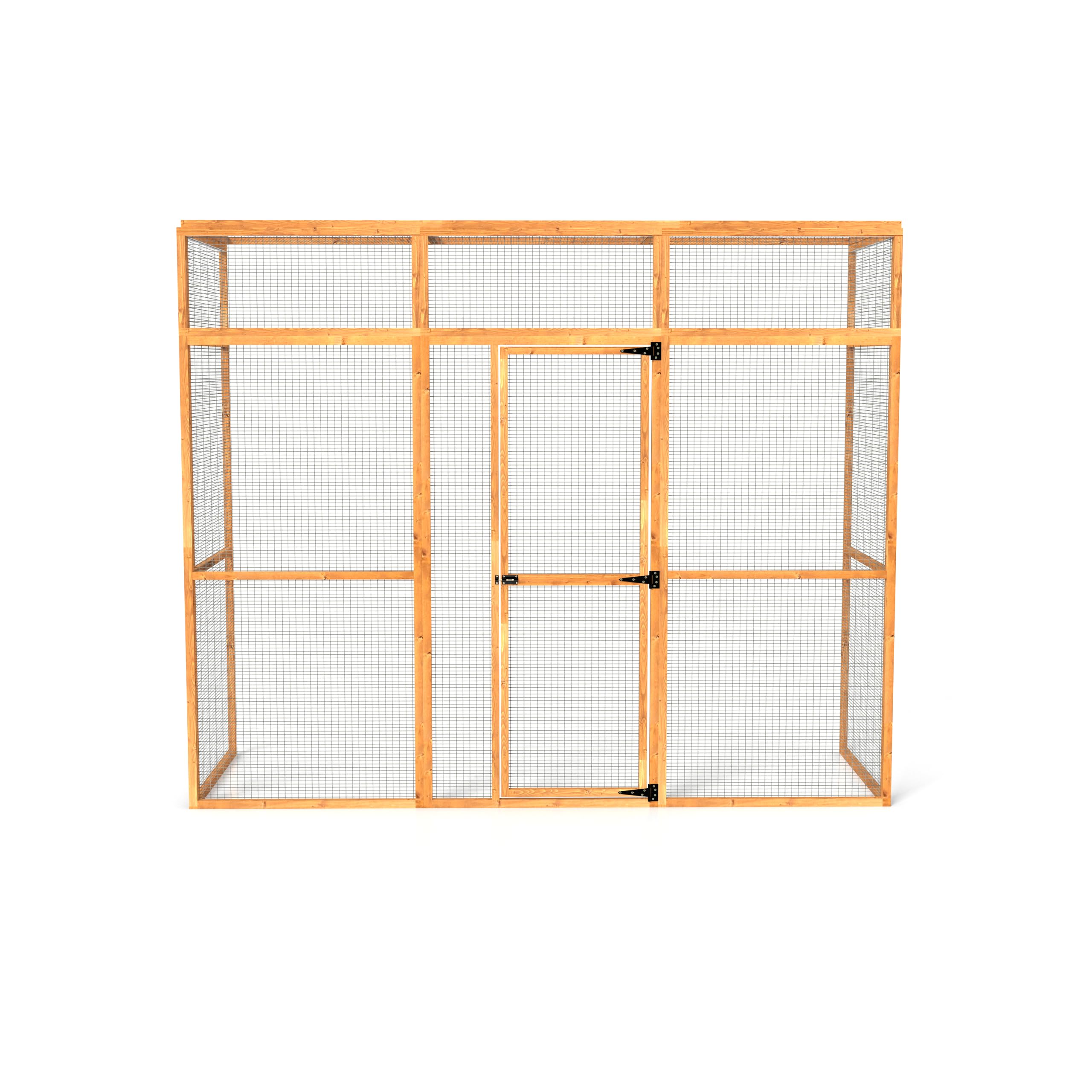 The Hutch Company 3 Sided Wingham Catio & Playpen – Outdoor Cat Enclosures, Shelves, Ramps & Accessories | Safe Outdoor Play for Cats 12 Different Sizes to suit all Homes (9ft│6ft│7.2ft) — view 15