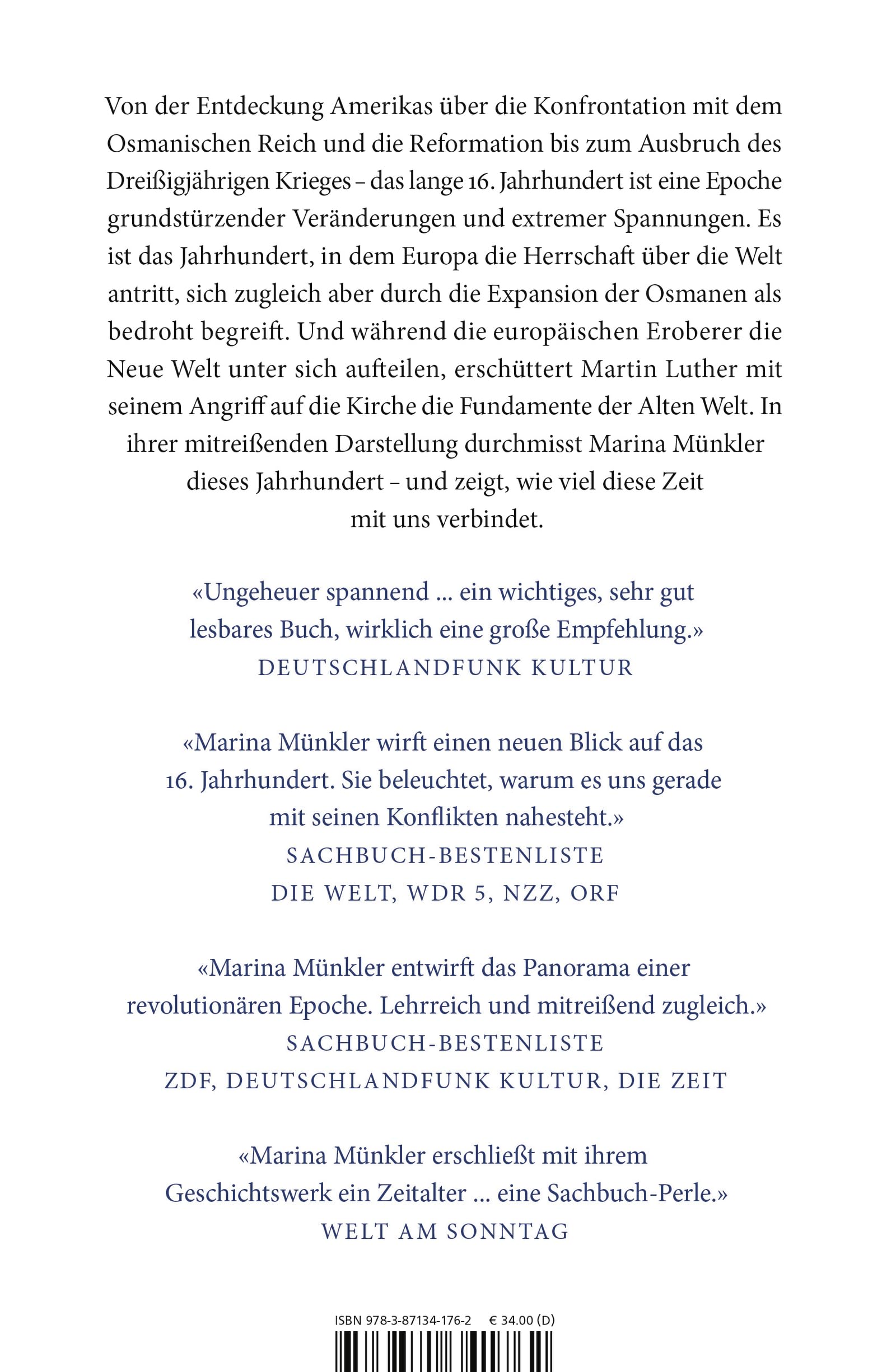 Anbruch der neuen Zeit: Das dramatische 16. Jahrhundert | Platz 1 der Sachbuch-Bestenliste von Die Zeit, Deutschlandfunk und ZDF