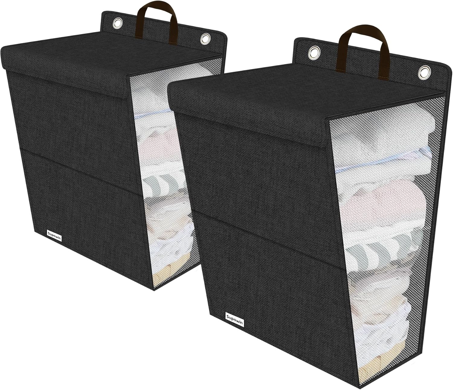 Amazon Supowin Hanging Laundry Hamper Bags 2 Pack Collapsible amazon-supowin-hanging-laundry-hamper-bags-2-pack-collapsible