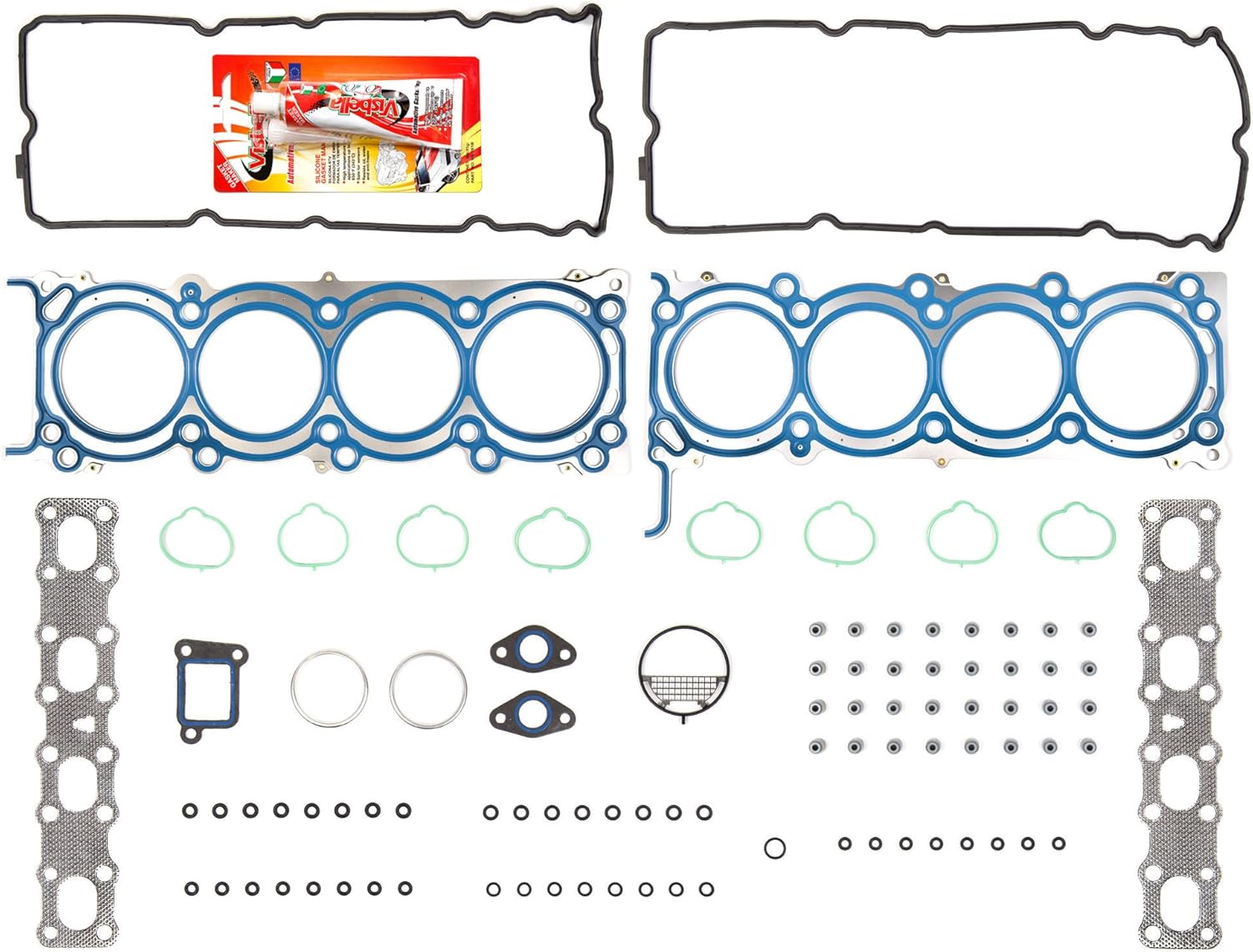 Compatible With 04-09 Infiniti Nissan Armada Pathfinder Titan 5.6 VK56DE Head Gasket Set