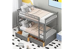 Harper & Bright Wood Bunk Bed: A Convertible Masterpiece for Space Optimization