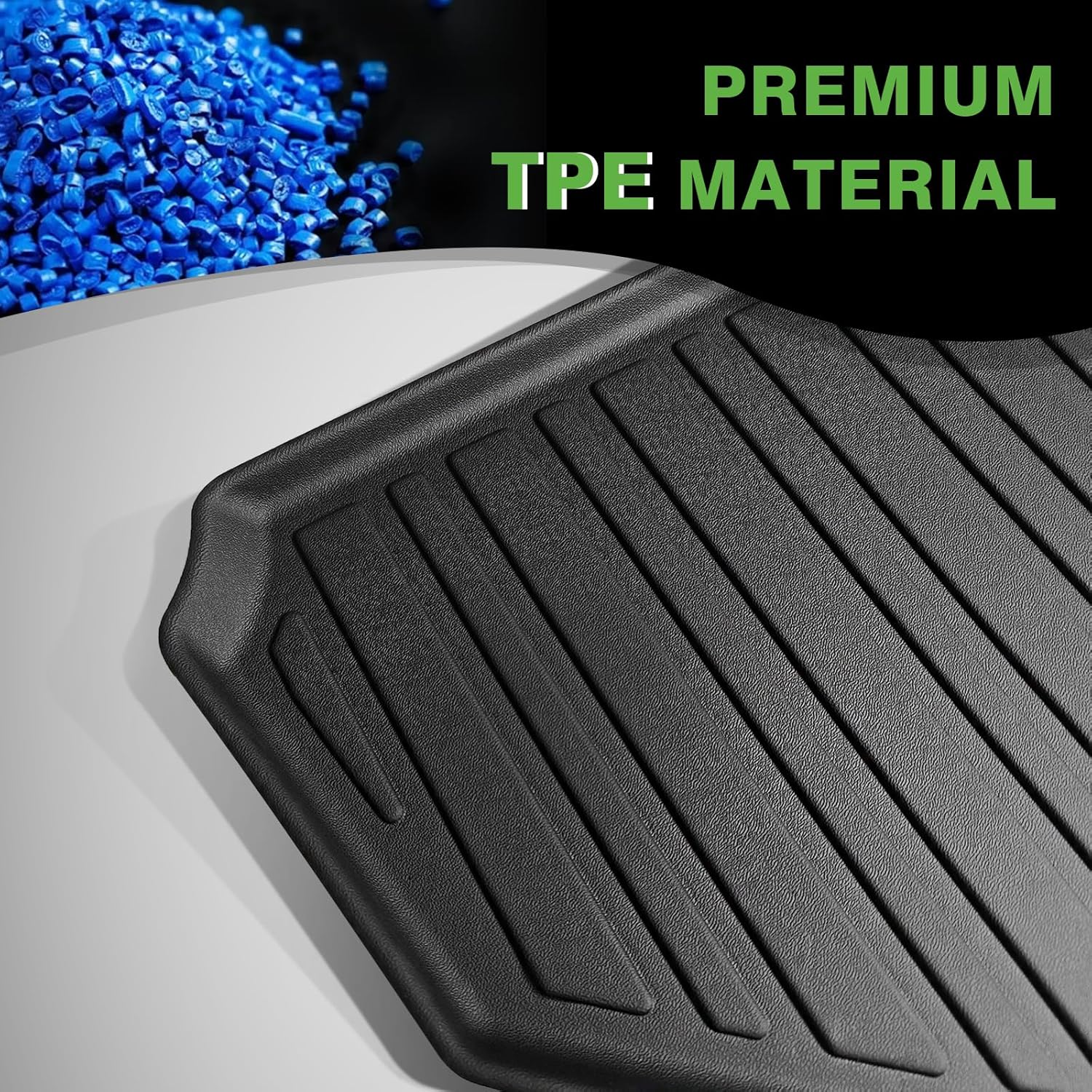 BestEvMod Gen2 Frunk Mat Compatible with Rivian R1T R1S Gen 2 All-Weather Front Trunk Mat TPE Material Rubber Cargo Liner 2025 2026 Accessories (Frunk Liner 2025+) - Image 2