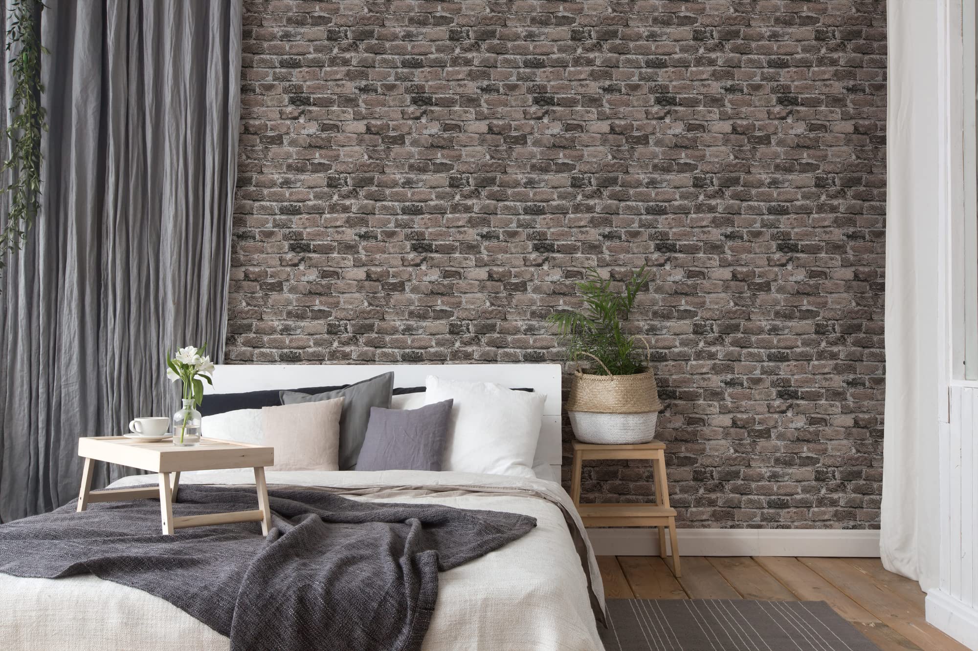 A.S. Création Bricks & Stones 388124 Stone Wallpaper Grey