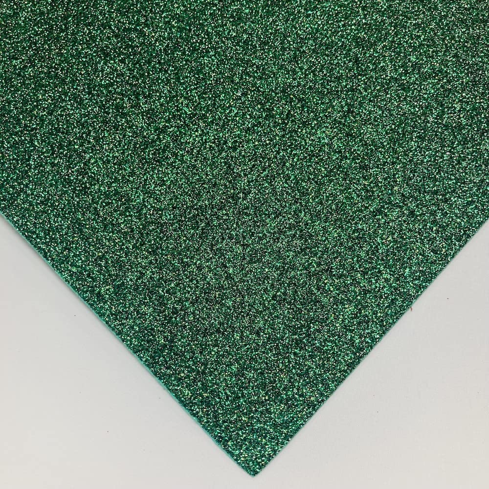 Glitter Felt A4 Sheet (Green)