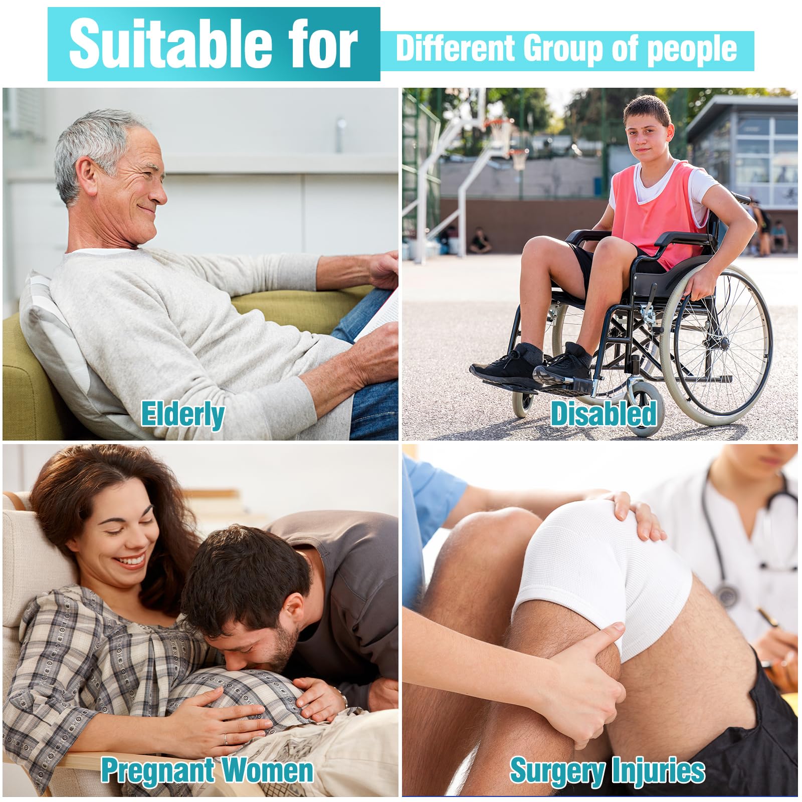 Ayuda ancha para calcetines, dispositivo de ayuda para ancianos, discapacitados, embarazo, ayuda para poner calcetines, extractor de calcetines suave, herramienta de ayuda fácil de poner y quitar,
