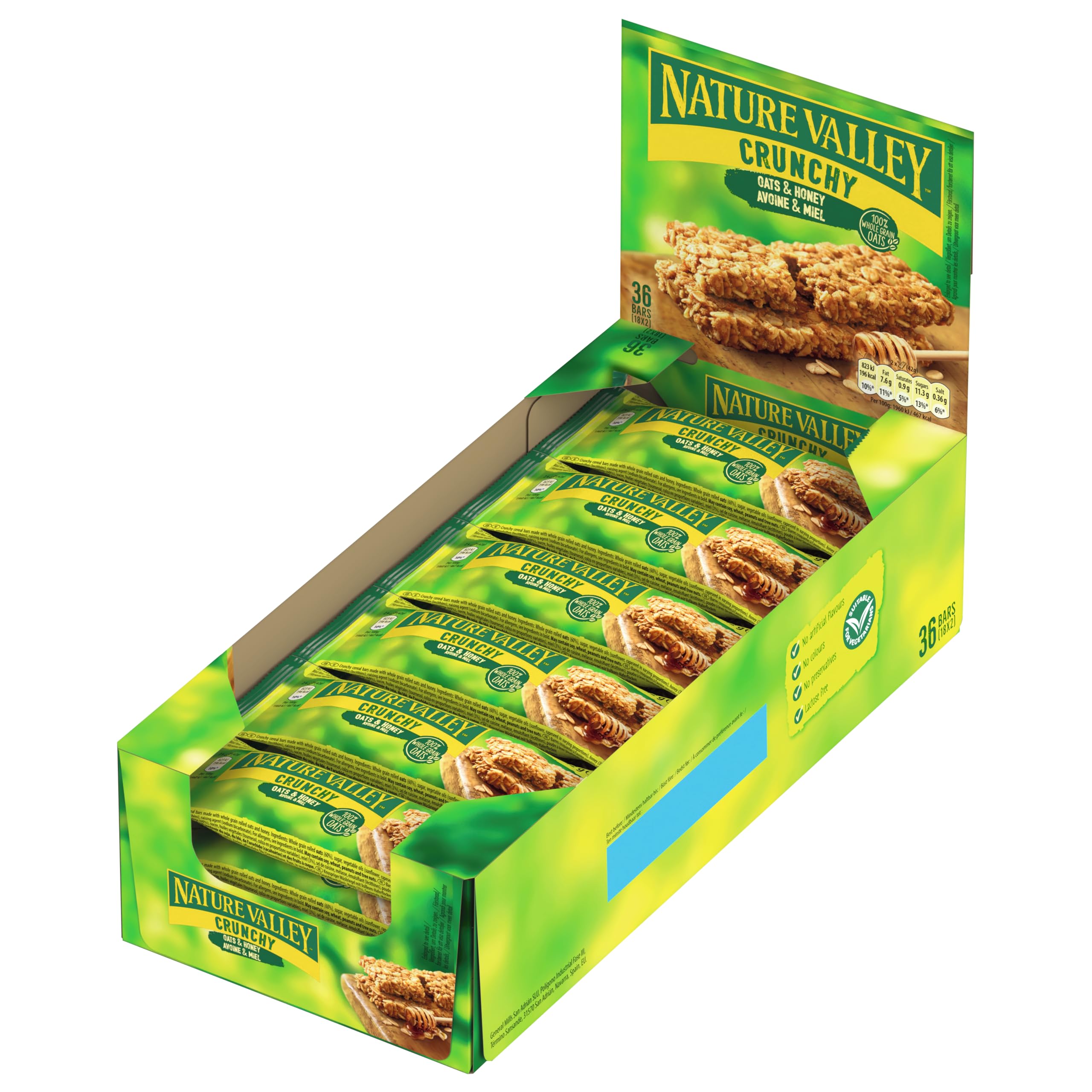 Nature Valley Crunchy Oats & Honey 18 x 42g (756g)