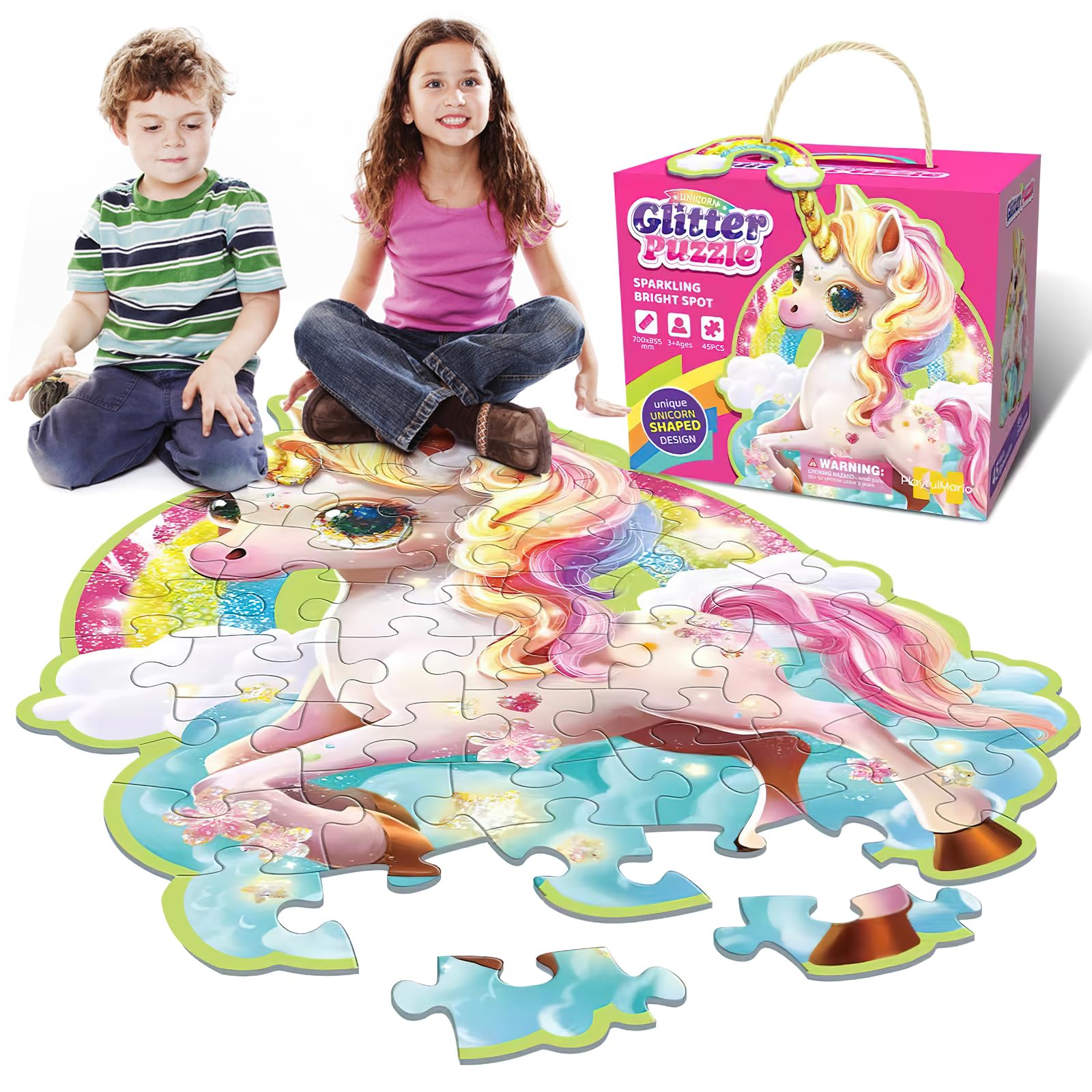Dodo Einhorn Adventures Puzzle – 30 Teile Für Kinder Ab 3 Jahren | Puzzlegröße 26,9x20,1 Cm