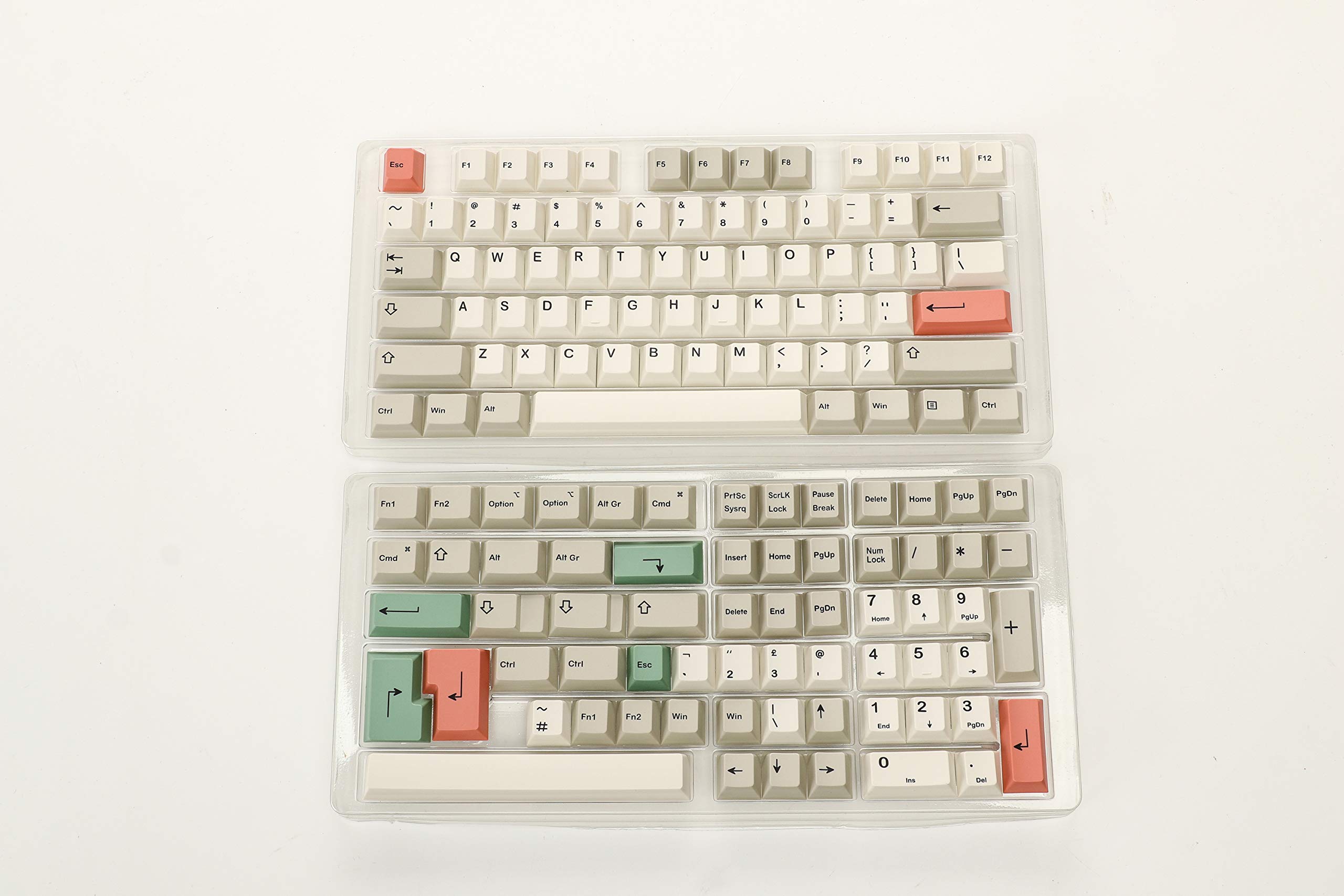 HK Gaming Custom Keycaps Dye Sublimation PBT Keycap Set for