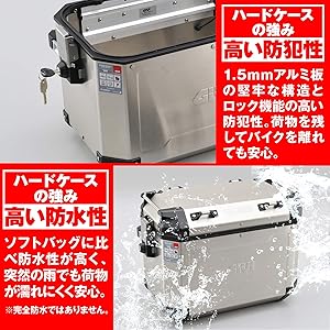 Amazon | GIVI(ジビ) バイク サイドケース 各48L アルミ製 TREKKER