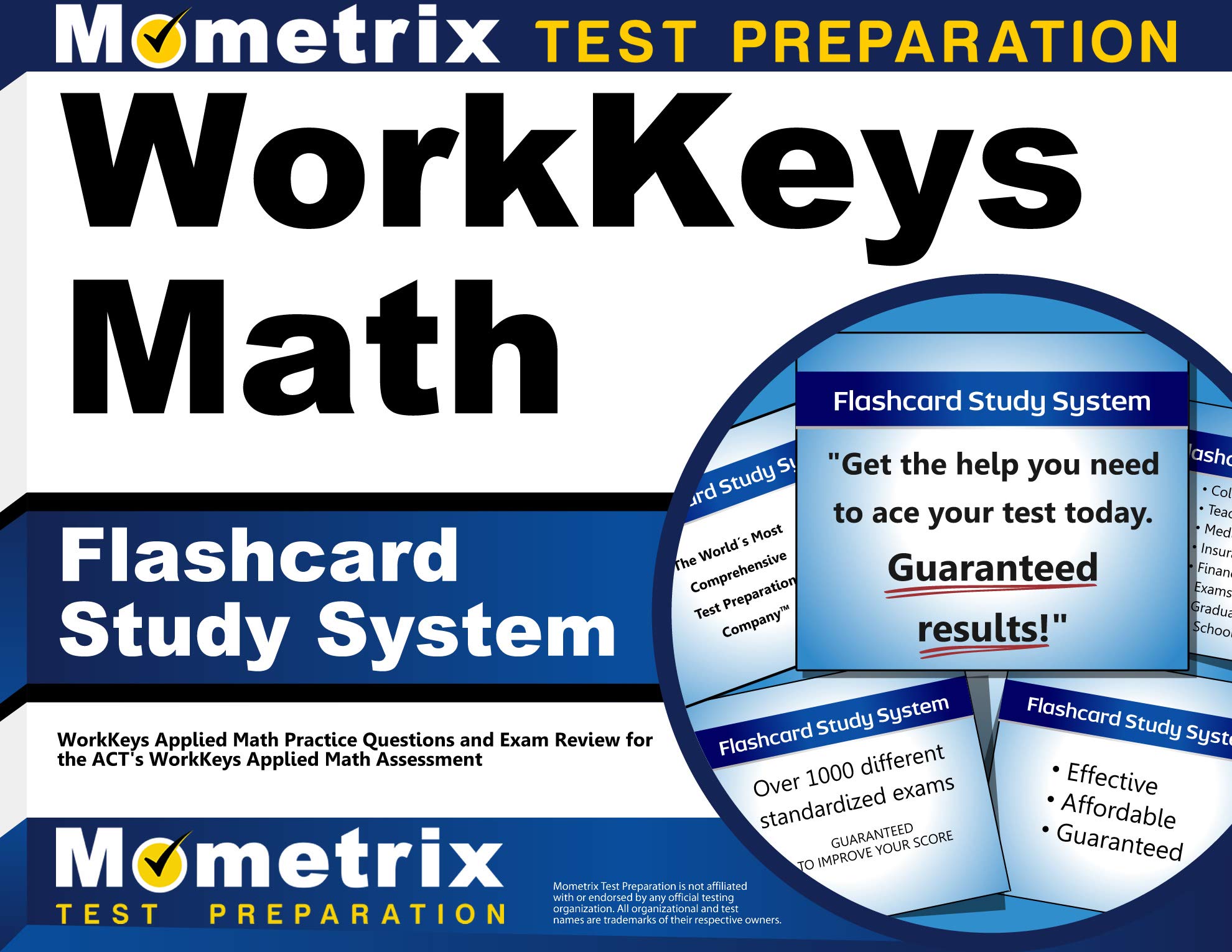 WorkKeys Math Flashcard Study System: WorkKeys Applied Math Practice Questions and Exam Review for the ACT's WorkKeys Applied Math Assessment