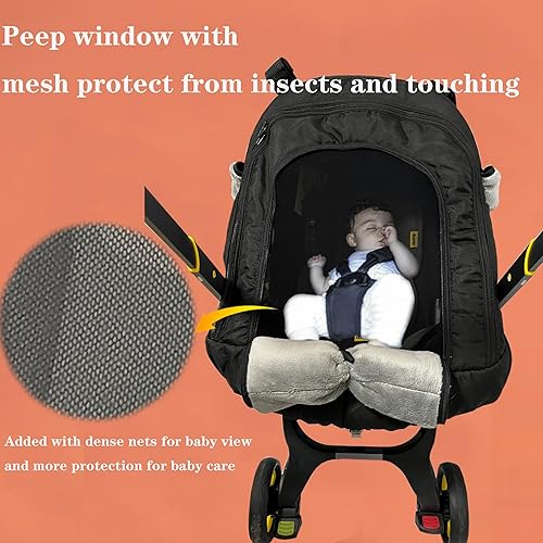 Miniatura 4 de Fundas de asiento de automóvil para bebés de invierno, cubierta de asiento de automóvil para bebé, resistente al agua, protector universal para