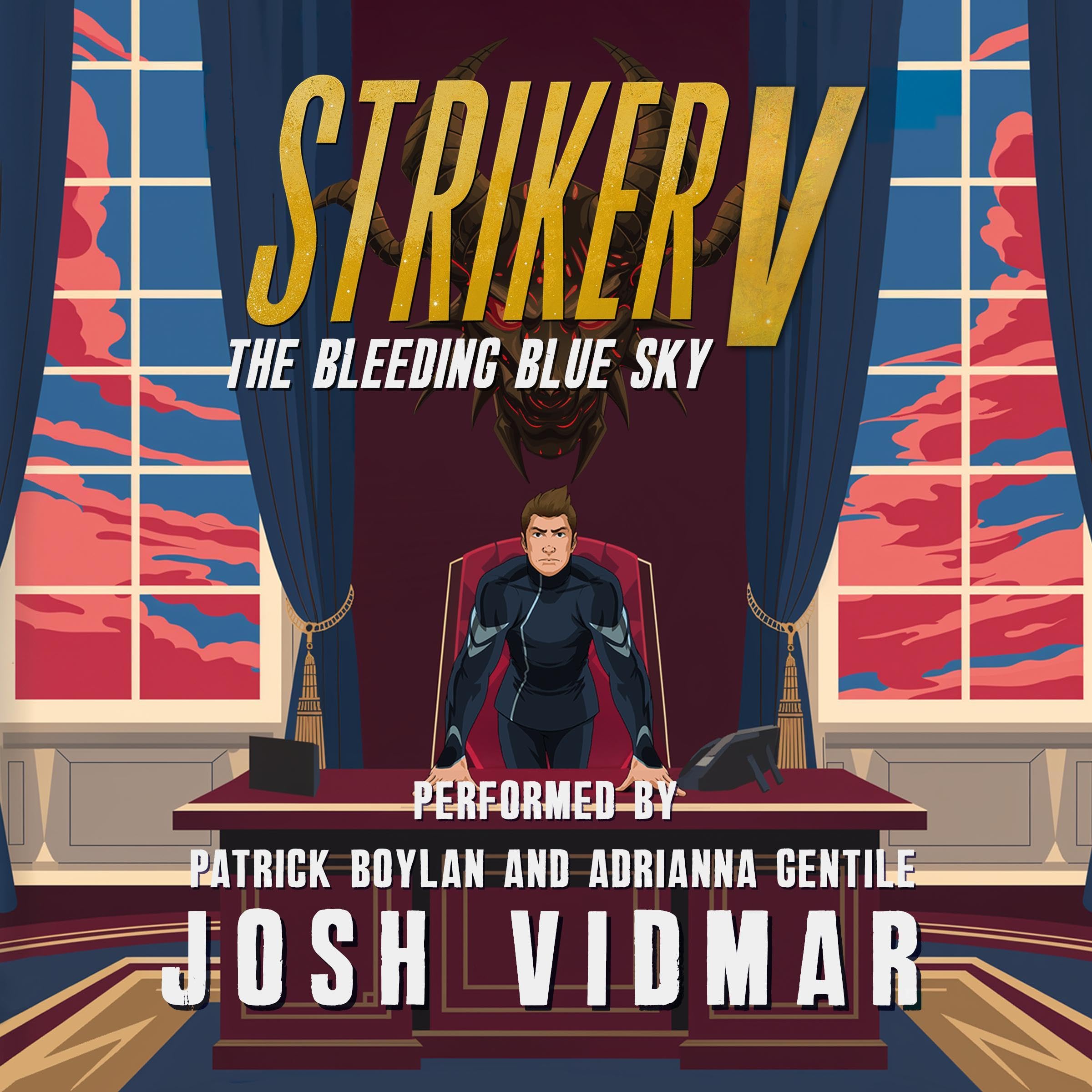Cover art for Striker V: The Bleeding Blue Sky