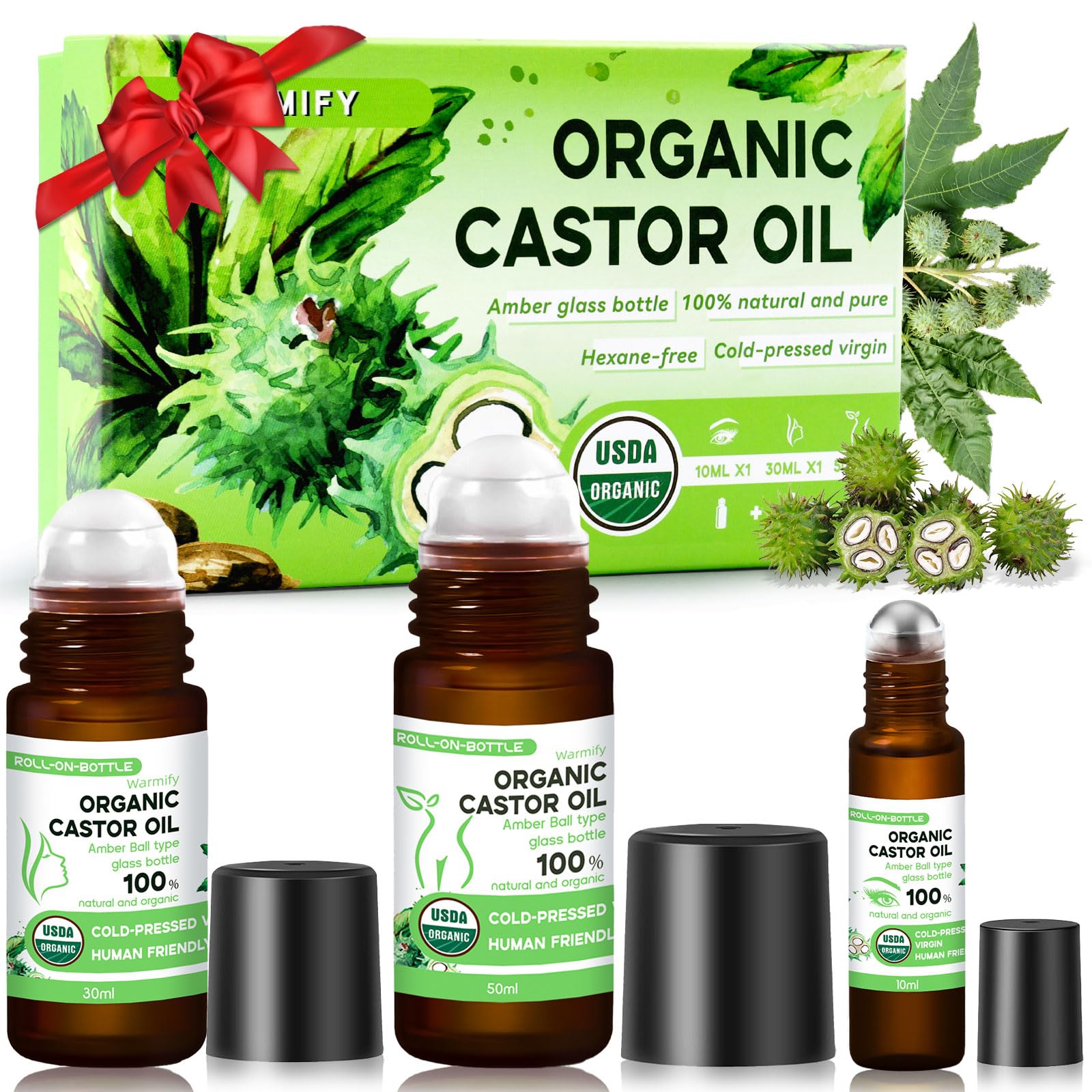 3-in-1 Castor Oil Roll On