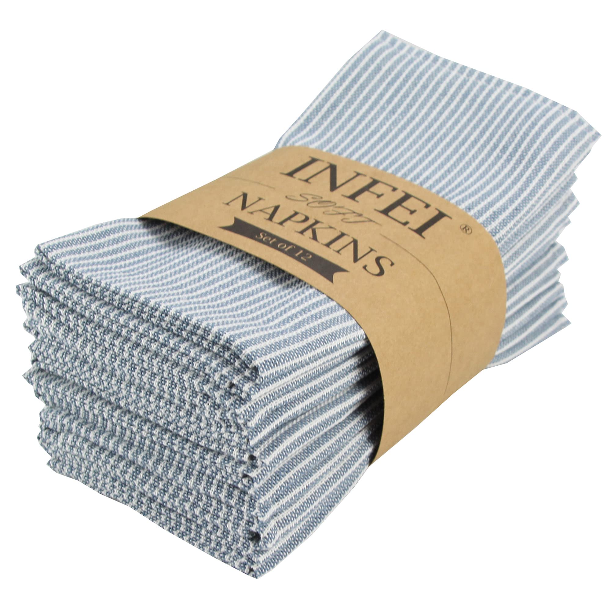 Servilletas de lino y algodón para eventos especiales y cenas familiares memorables