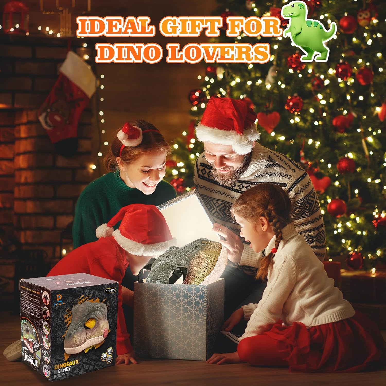 硬質プラスチック 恐竜マスク 爪と塗料付き