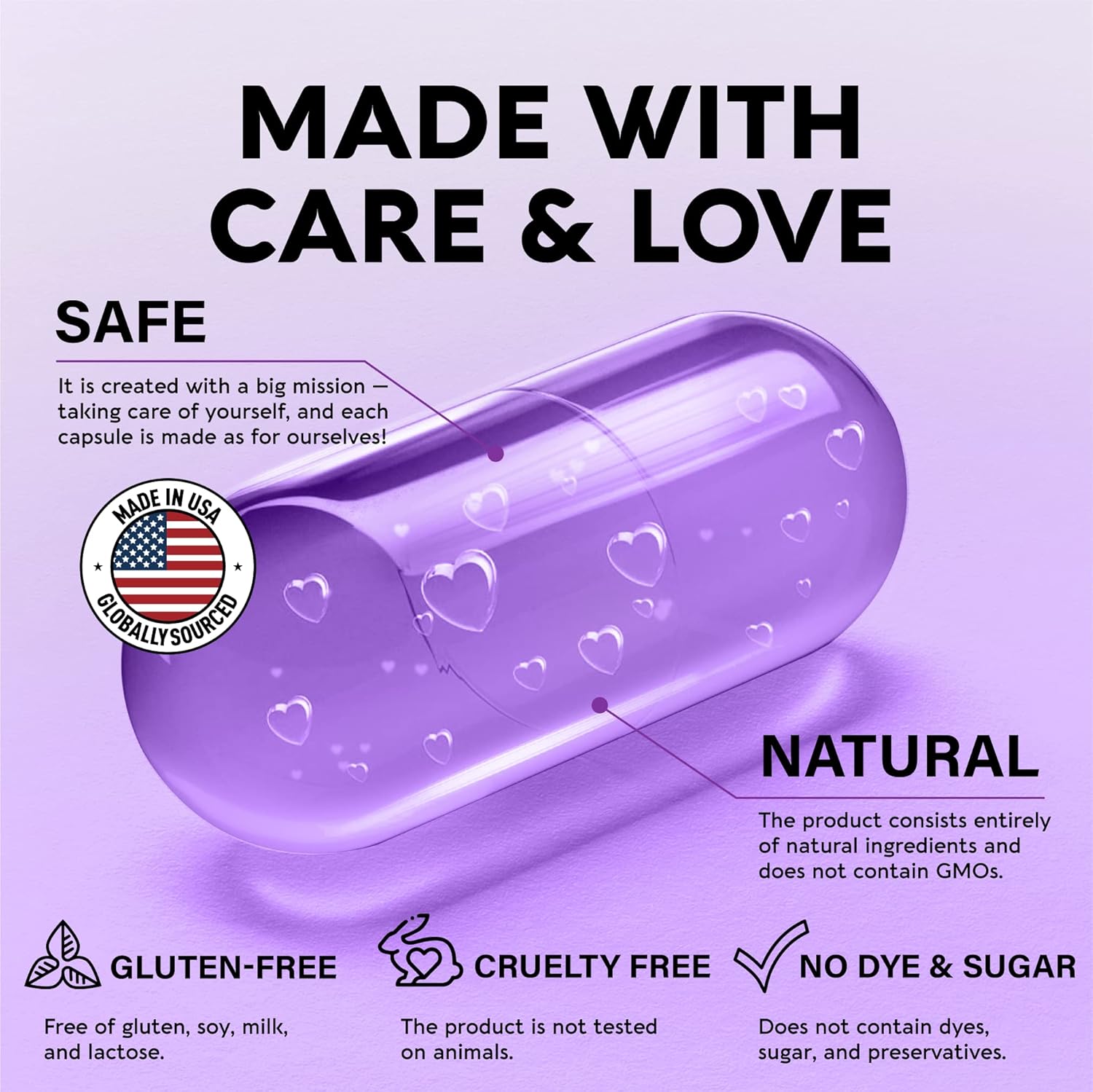 Biotin Vitamins with Collagen & Keratin - Hair Growth Supplement for Women & Men - 25000 mcg Pills - Made in USA - B1,B2,B3,B6,B7 Complex - Healthy Nails & Skin - As Liquid, Drops, Oil - 60 Capsules : Health & Household