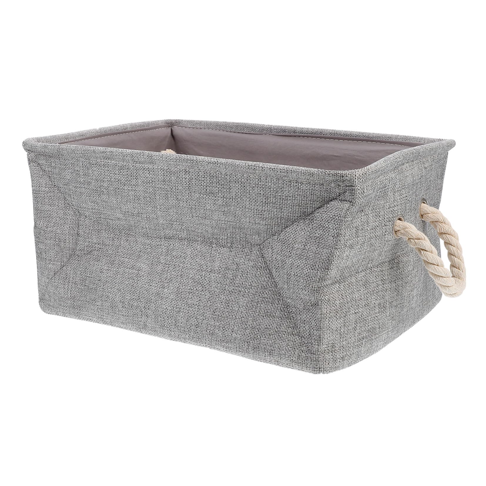 Panier rangement jouets et articles divers en tissu avec poignée