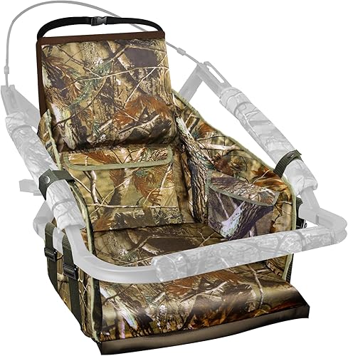 Miniatura 7 de UQM Asiento de Soporte de Árbol de Reemplazo, Asientos Ajustables de Soporte de Árbol para Caza, Asiento de Árbol Cómodo para Caza de Venado