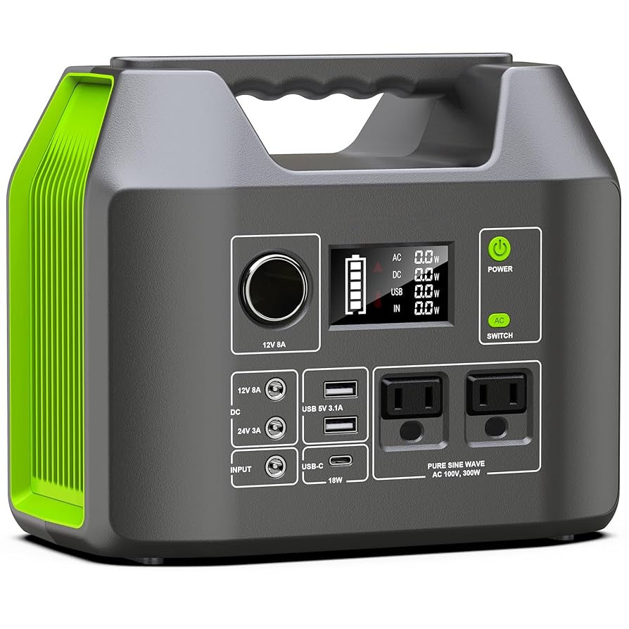 Amazon.com : EnginStar Solar Generator, 300W Portable Power