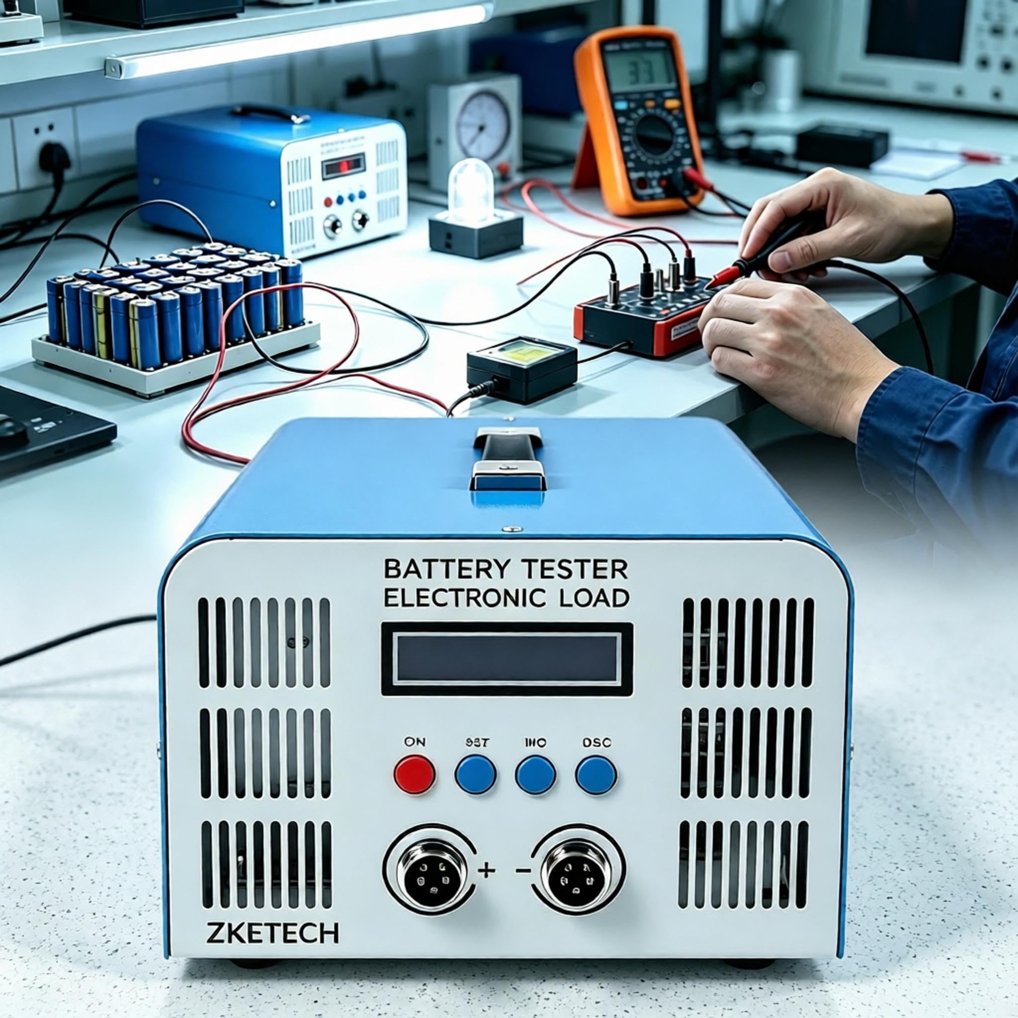 Tester Pojemności Akumulatora Ebc-a40l, 200 W/110 V, Obciążenie Elektroniczne 5 V, Obciążenie 0,1-40 A, Monitor Pojemności Akumulatora Litowego O Wysokim Natężeniu Prądu, Tester Zasilania,