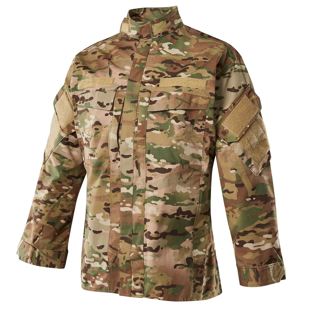High-quality tactical survival clothing showing ripstop fabric and functional design features
