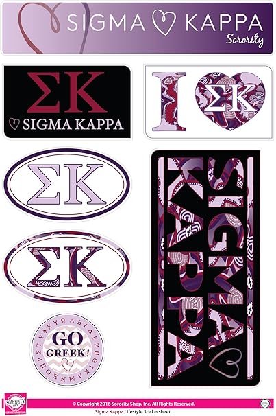 sigma kappa items