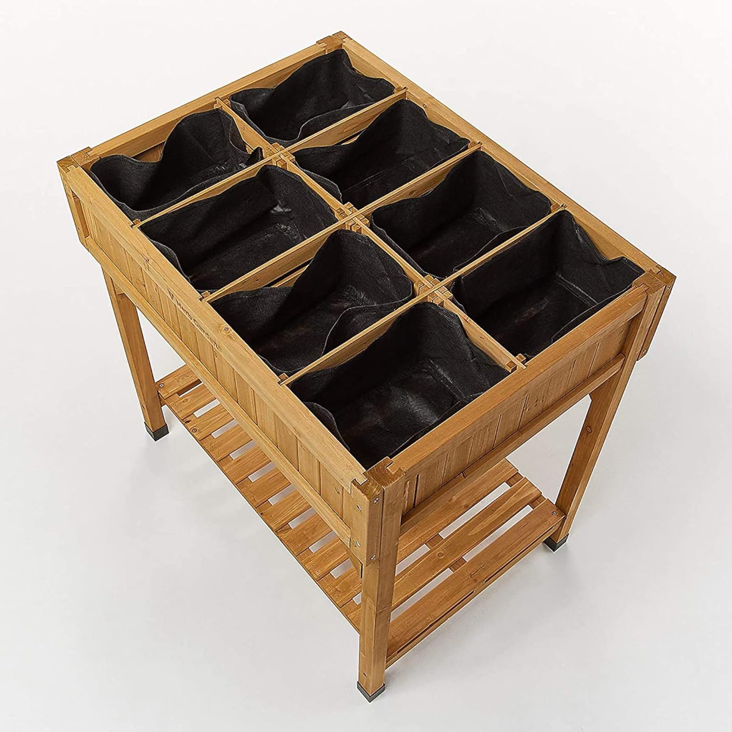 VegTrug® Custom Herb Planter, Durable and Rectangular Outdoor Planter, Natural