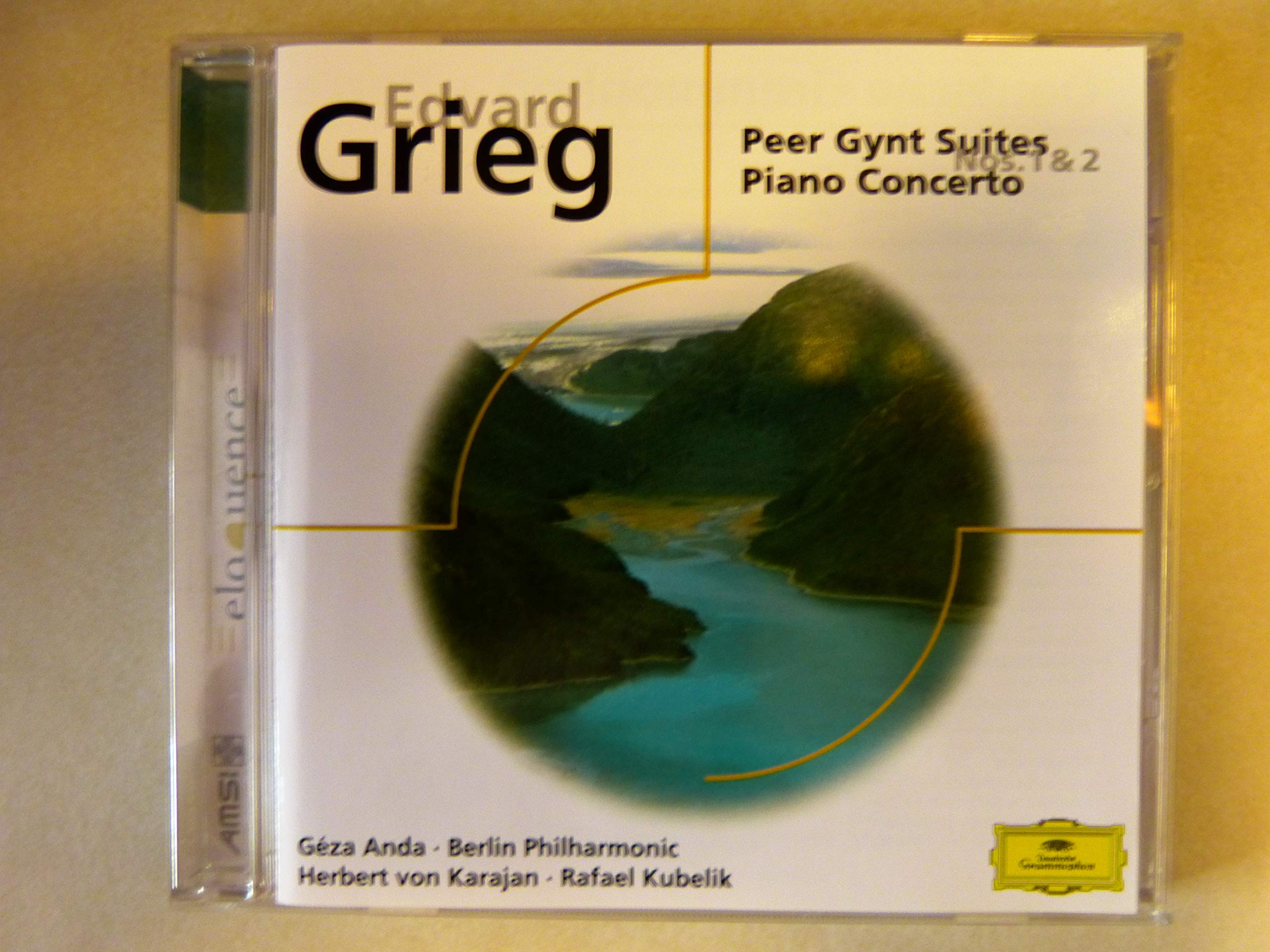 Grieg: Peer Gynt Suites Nos.1 & 2 / Pno Cto [Audio CD] Berlin; Edvard Grieg and Neeme Järvi