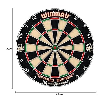 WINMAU PRO SFB ハードダーツボード Amazon.co.jp: Winmau Pro SFB Bristle Dartboard : ホビー