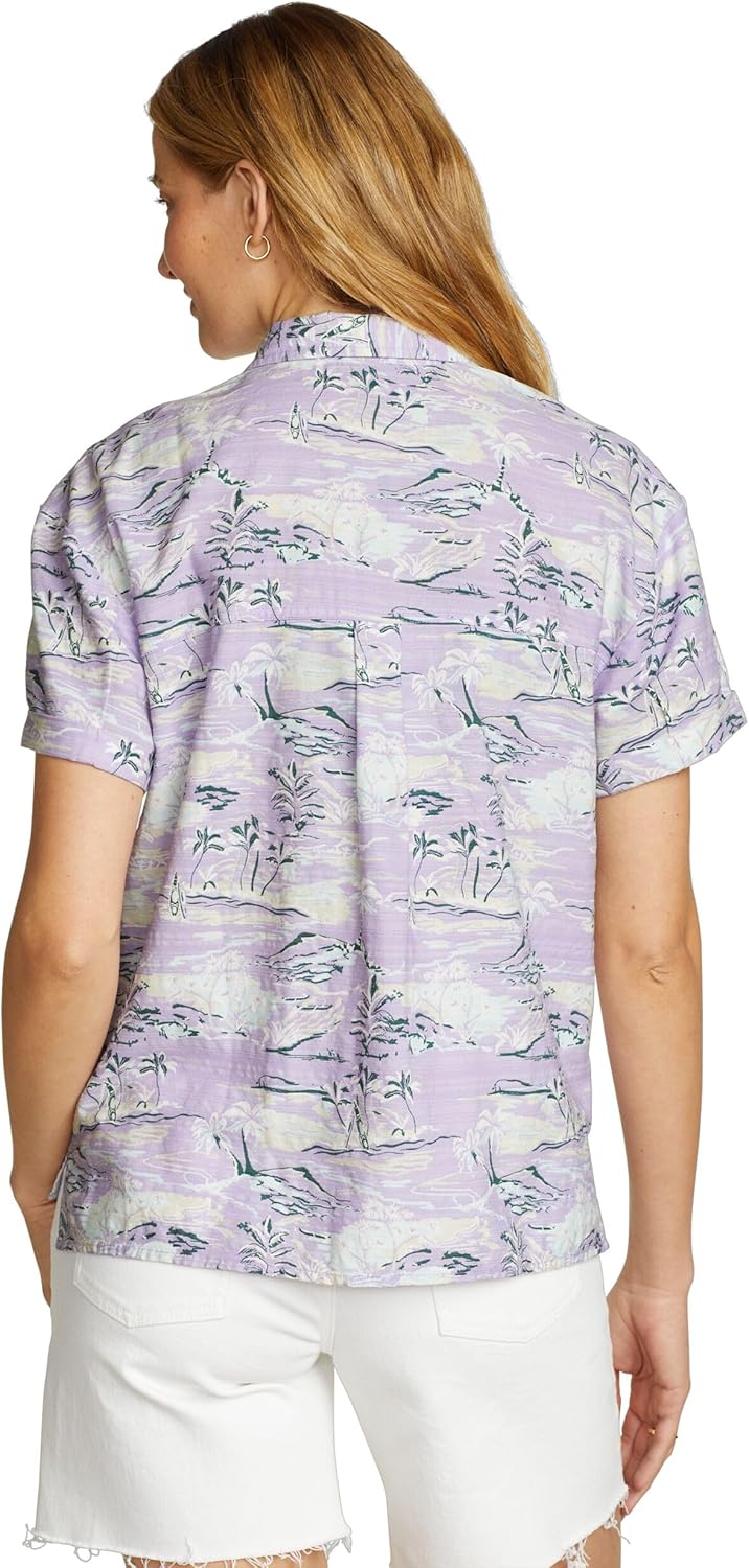 Eddie Bauer Womens Wr Baja Shirt - Ss - Image 2