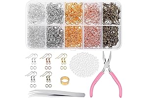 Audab Earring Making Kit for Adults: Comprehensive Jewelry Creation