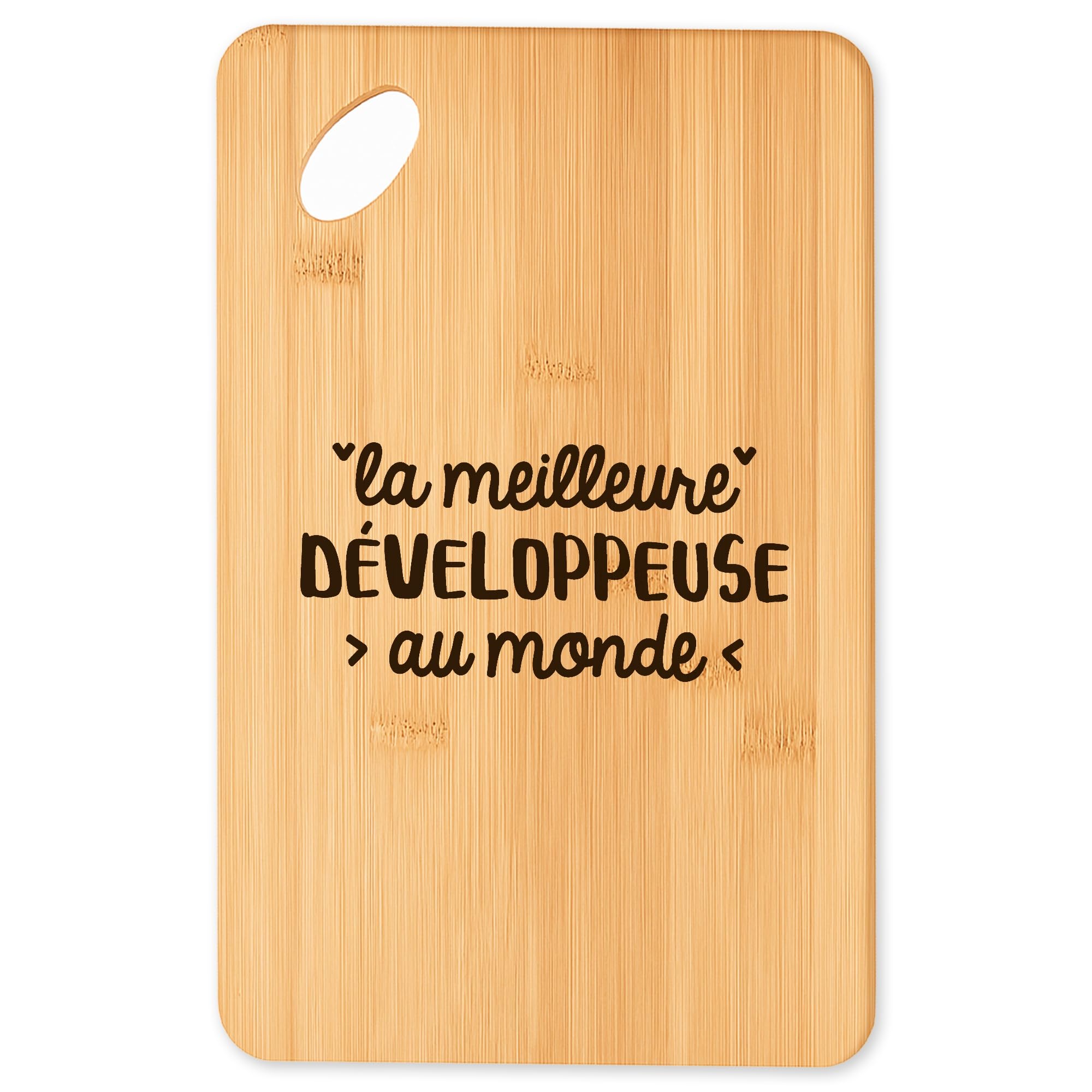 Cadeau Developpeuse planche à découper originale pour bar et barbecue