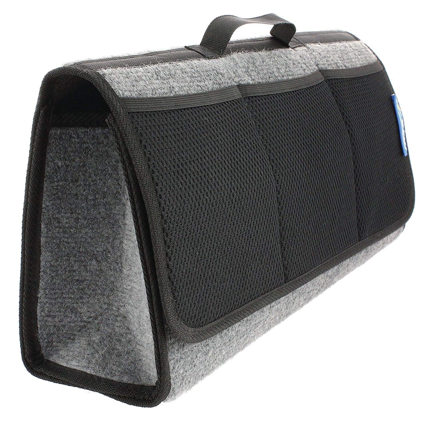S SUMEX Organizador Maletero Coche 50x25 cm Bolsa Maletero en Moqueta, Organizador de Carga, Almacenamiento para Accesorios y Herramientas