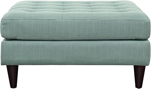 Miniatura 214 de Modway Sofá biplaza Empress en tela tapizada moderna de mediados de siglo, gris Gris,Laguna,Gris,claro,Celeste,verde azulado,Beige,Atomic Rojo