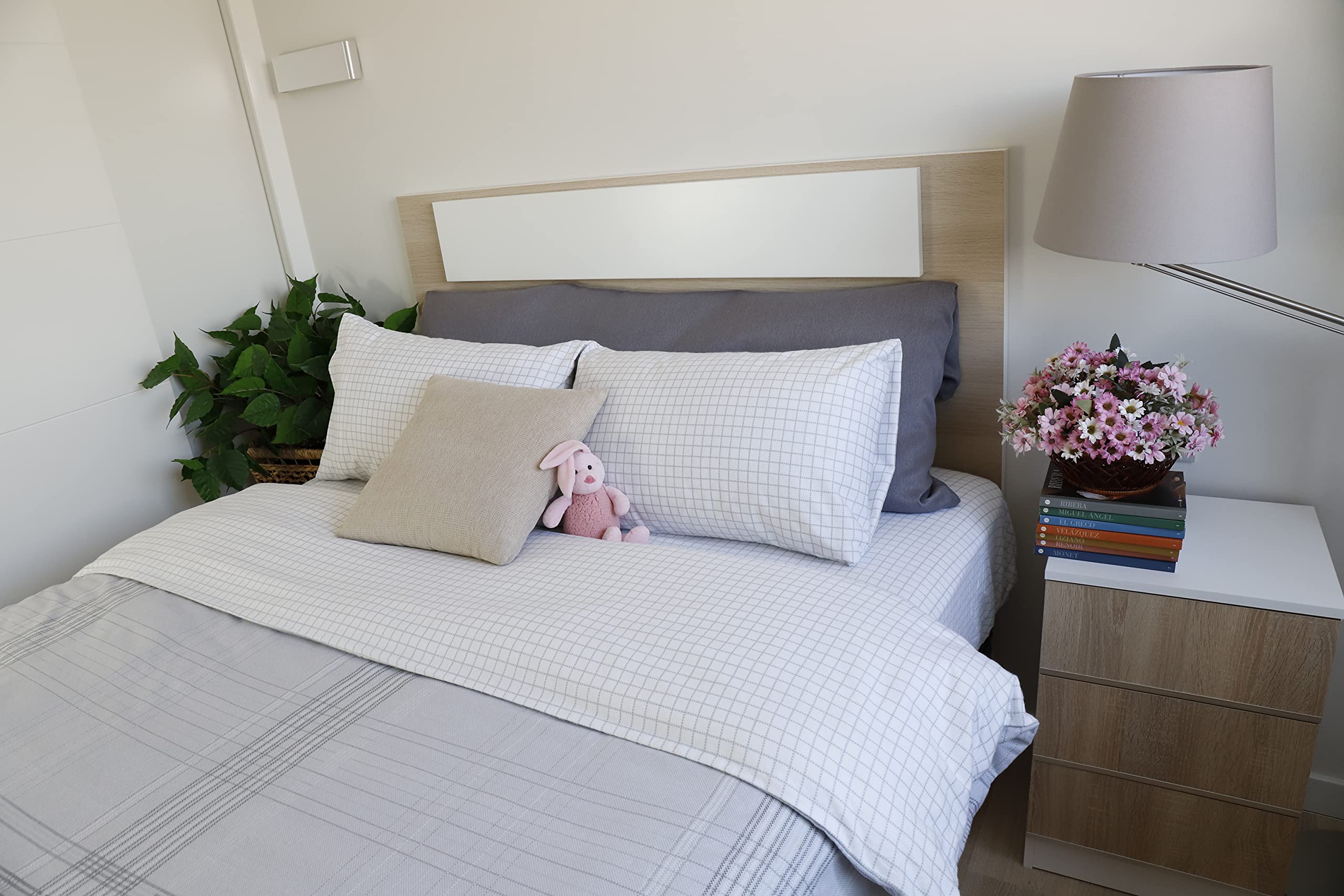 Parure complète pour lit Ventura en flanelle pour des nuits d'hiver cocooning