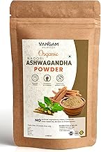 Vangam Organic Ashwagandha Powder with (Lab Result) 150G -withania Somnifera From Nagauri Ashwagandh Ayurvedic Herbal Supplement That Promotes Vitality & Strength - Support For Stress-free Life