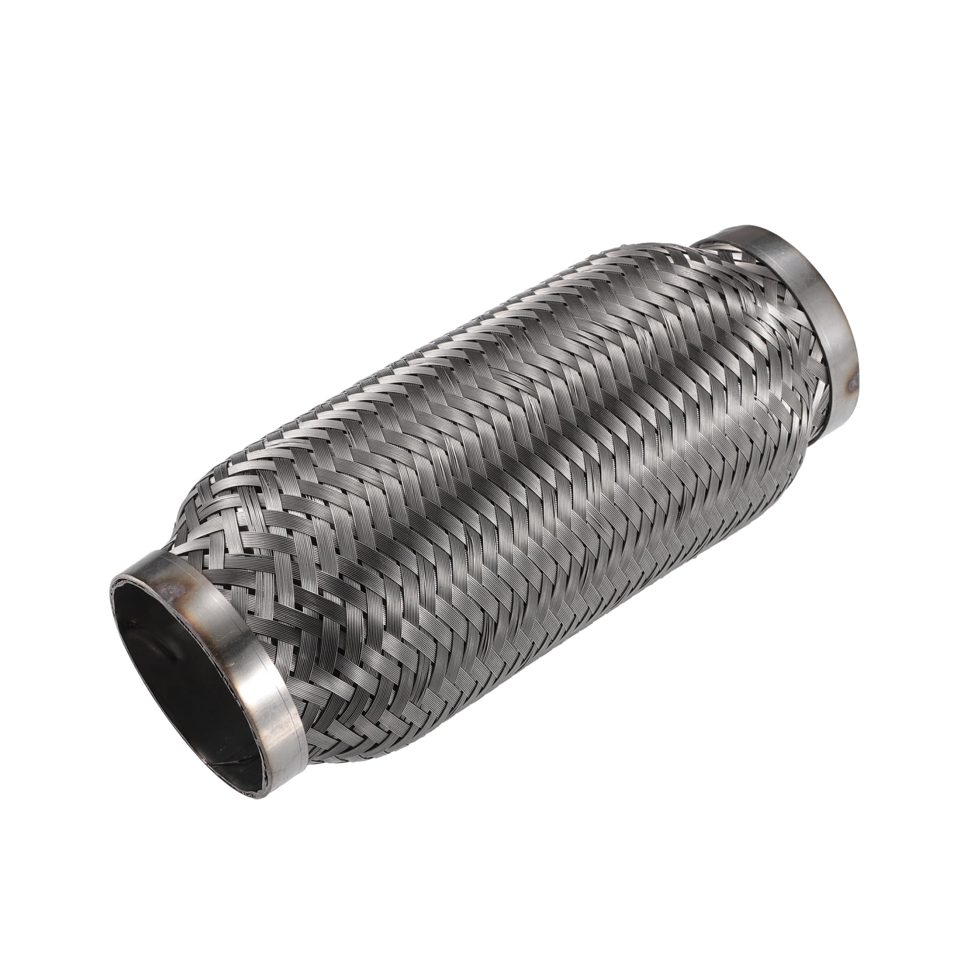 QUARKZMAN Tubo Flessibile per Scarico Universale per Auto 60x200mm in Acciaio Inossidabile