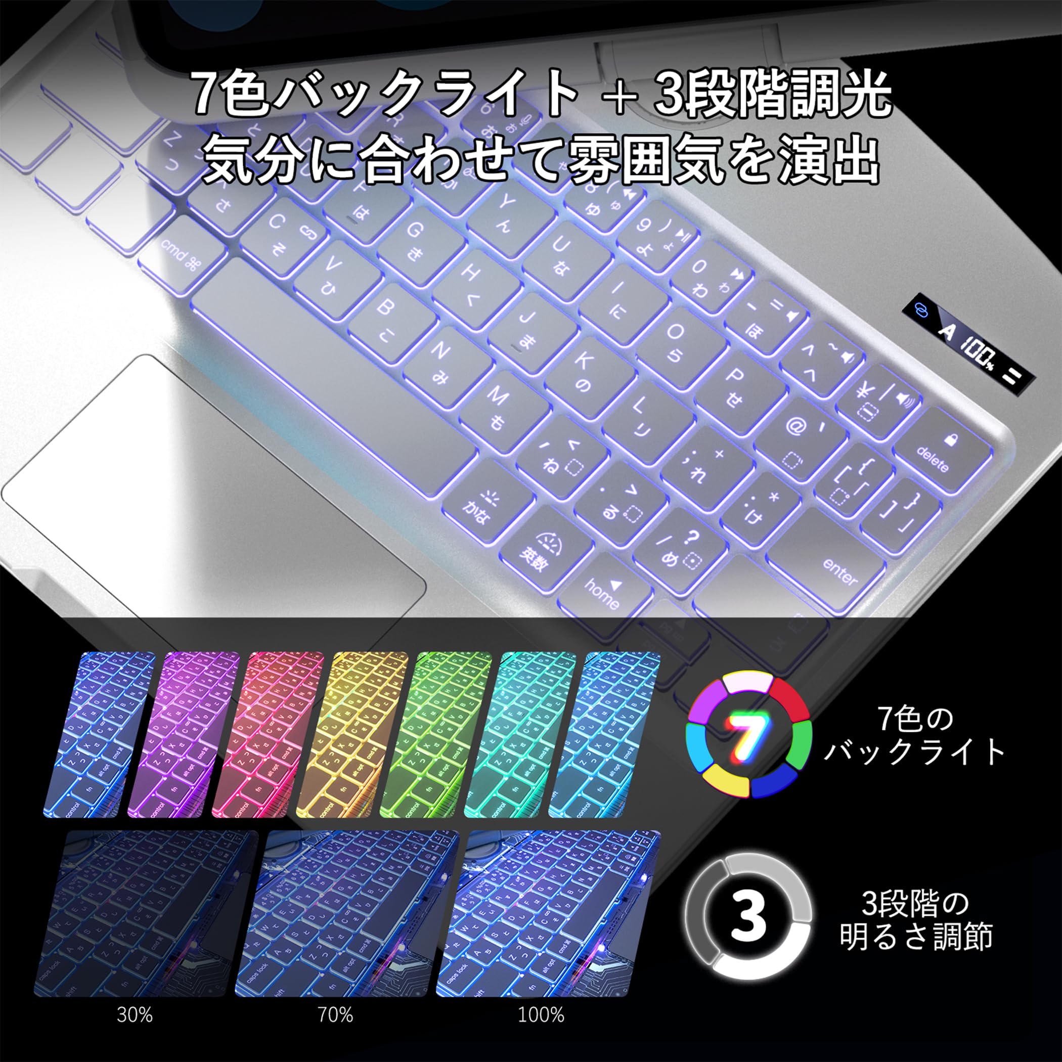 Amazon.co.jp: BJBT ipad Pro キーボードケース 13インチ（M4/M5）対応