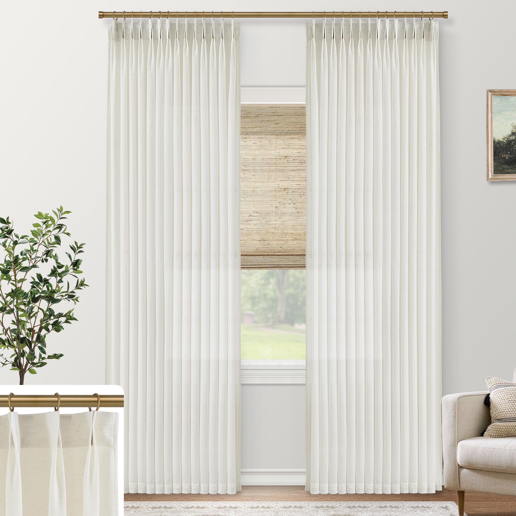 Mist Drape Pleated Floor-Mounting Skirt