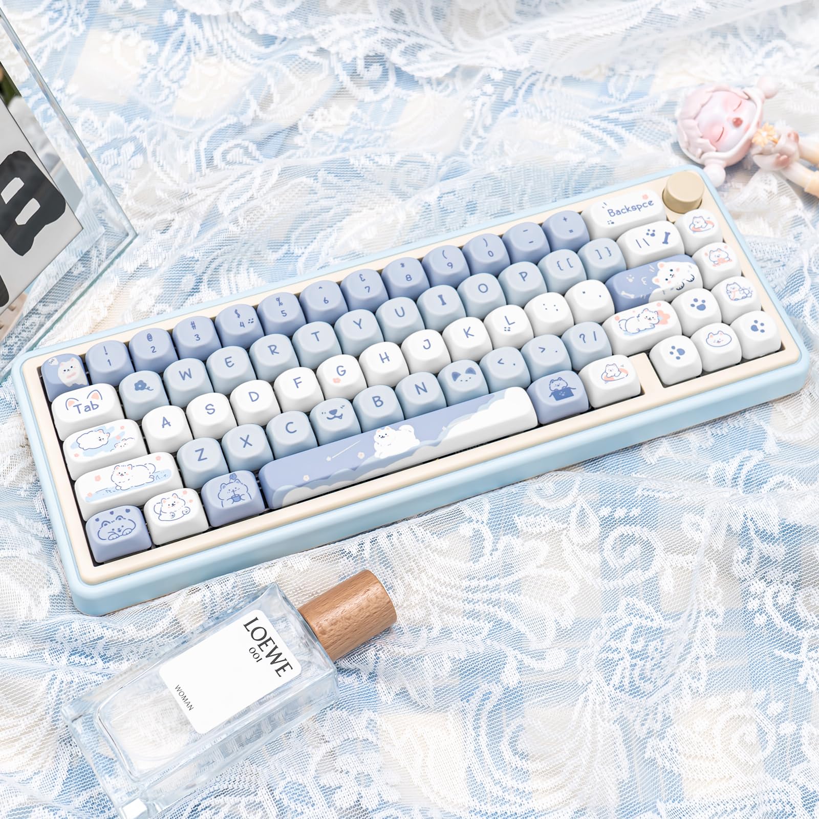 r*i様 【新品】keyball39 新品　MOAプロファイルキーキャップ　新ケ 142 キー弓 PBT キーキャップ MOA プロファイル PBT 染料昇華 DIY キー