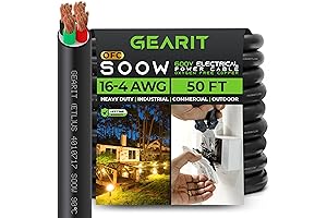 GearIT 4-Gauge Battery Cable: Durable and Powerful Electrical Wire