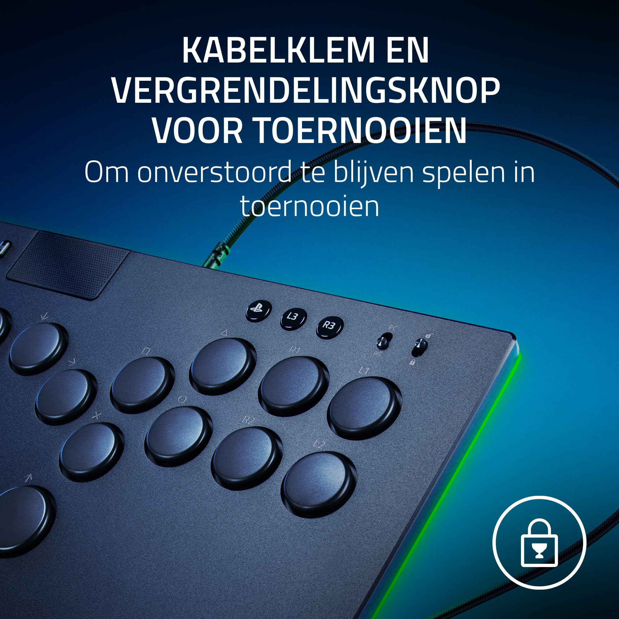 その他 razer kitsune Razer Kitsune - Optical Arcade Controller with Buttons for PS5 and