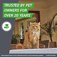 Vista 4 de Frontline Plus para gatos y gatitos (1.5 libras y más) Tratamiento de pulgas y garrapatas, 3 dosis